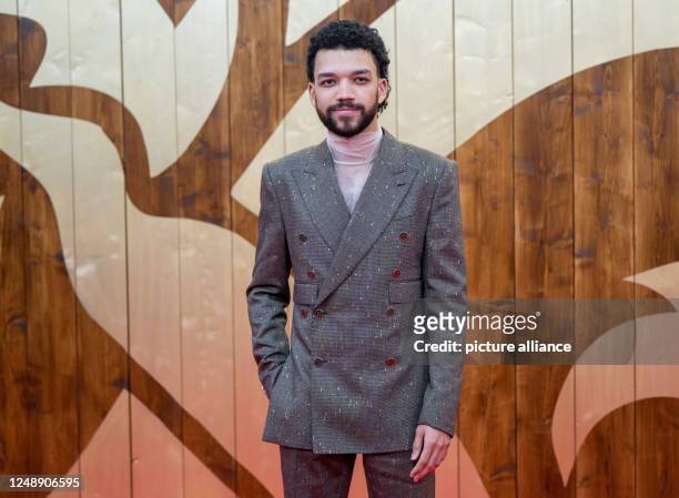 March 2023, Berlin: Actor Justice Smith comes to the special screening of the film "Dungeons & Dragons: Honor Among Thieves" at Zoo Palast. The film...
