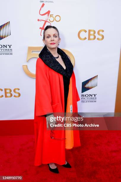 Judith Chapman arrives at The Young and The Restless 50th Anniversary celebration.