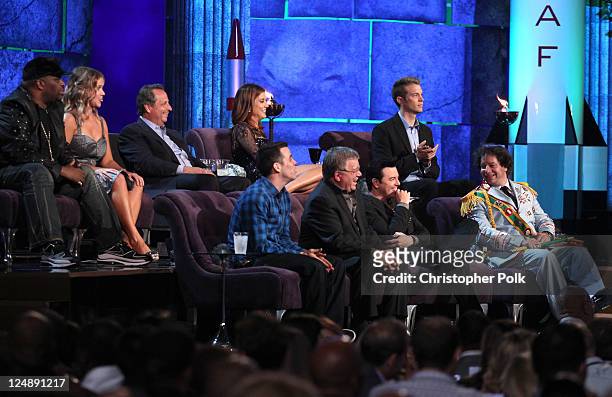 Comedians Patrice O'Neal, Amy Schumer, Jon Lovitz, TV personality Steve-O, actress Kate Walsh, actor William Shatner, roast master Seth MacFarlane,...