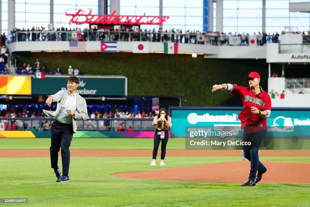 2023 World Baseball Classic: Semifinal Team Mexico v. Team Japan