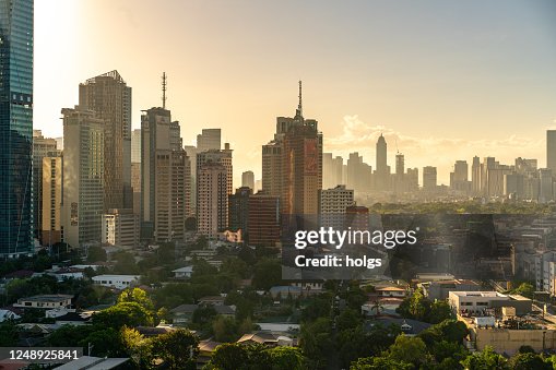 A view of some condominiums and Hotels along with the exclusive houses in Makati City, Philippines A view of some condominiums and Hotels along with the exclusive houses in Makati City, Philippines