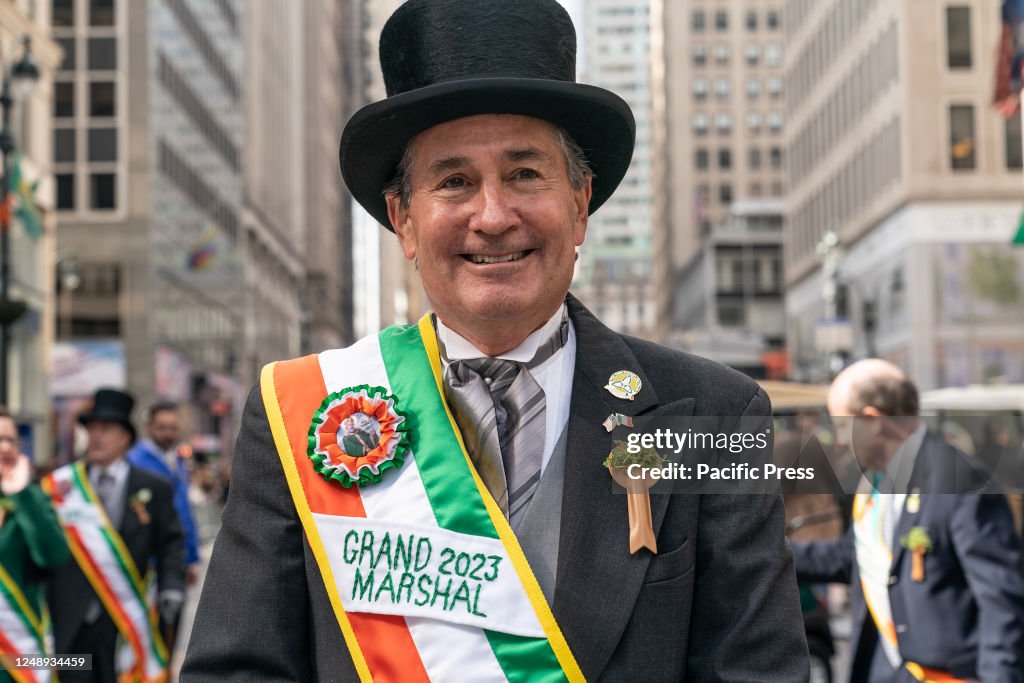 Grand Marshal Kevin Conway, Vice Chairman of Clayton,...