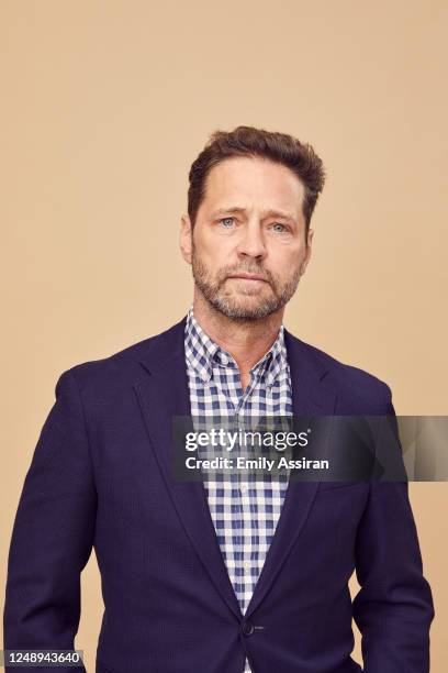 Jason Priestley attends 90s Con held at Connecticut Convention Center on March 18, 2023 in Hartford, Connecticut.