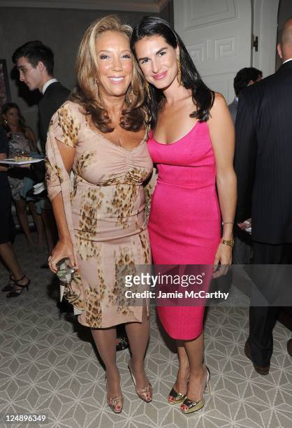 Denise Rich and Annabella Murphy attend The Angel Ball Launch Party at Private Residence on September 13, 2011 in New York City.