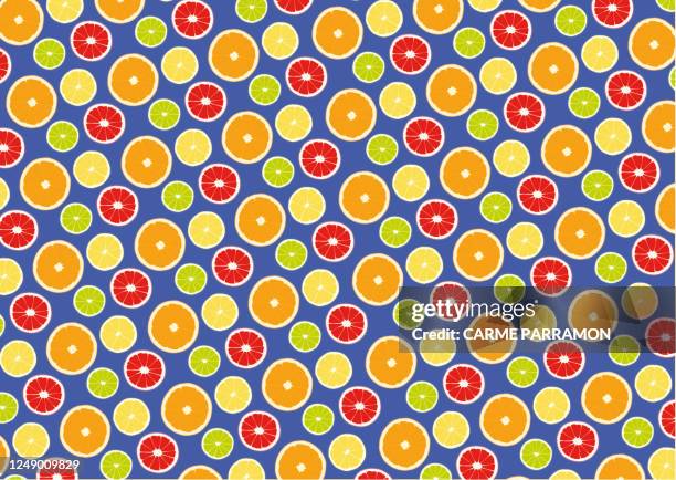abstract fruit multi color. oranges, lemons and limes - key lime stock illustrations