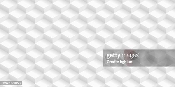 abstract white background - geometric texture - white rectangle box stock illustrations