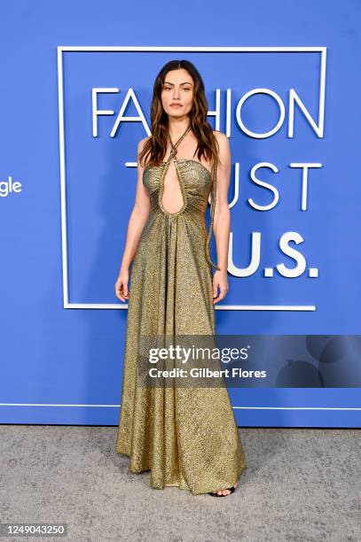 Phoebe Tonkin at the Fashion Trust U.S. Awards held at Goya Studios on March 21, 2023 in Los Angeles, California.