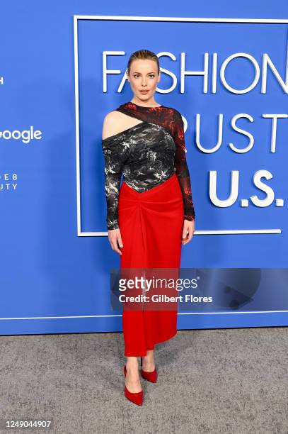 Gillian Jacobs at the Fashion Trust U.S. Awards held at Goya Studios on March 21, 2023 in Los Angeles, California.