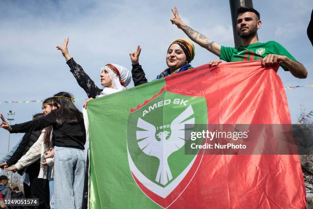 On 21 March 2023, Kurdish residents of Diyarbakir, Turkey, a cultural capital of the Kurdish minority in the Middle East, celebrated Newroz by...