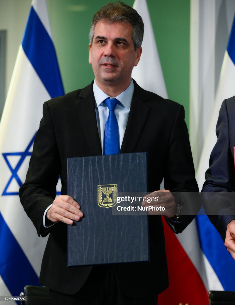 Israeli FM Cohen Visits Warsaw To Restore Ties With Poland