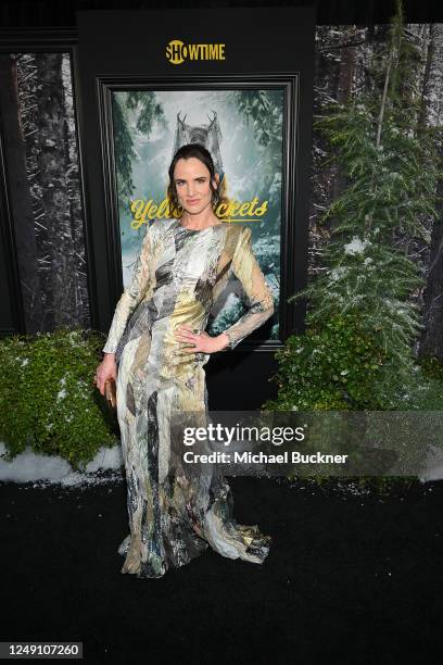 Juliette Lewis at the world premiere of season 2 of "Yellowjackets" held at TCL Chinese Theatre on March 22, 2023 in Los Angeles, California.