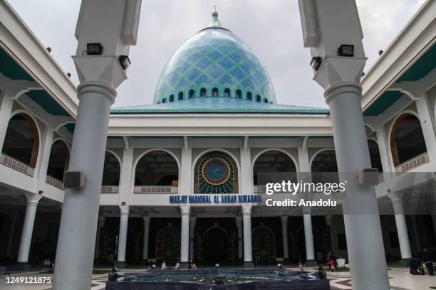 East Java Mosque 62 Al Akbar National Mosque Stock Photos, High-Res Pictures, and Images ...