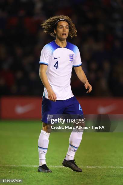 Charlie Webster of England during the UEFA U19 European Championship Elite Qualifying Round match between England and Hungary at Poundland Bescot...