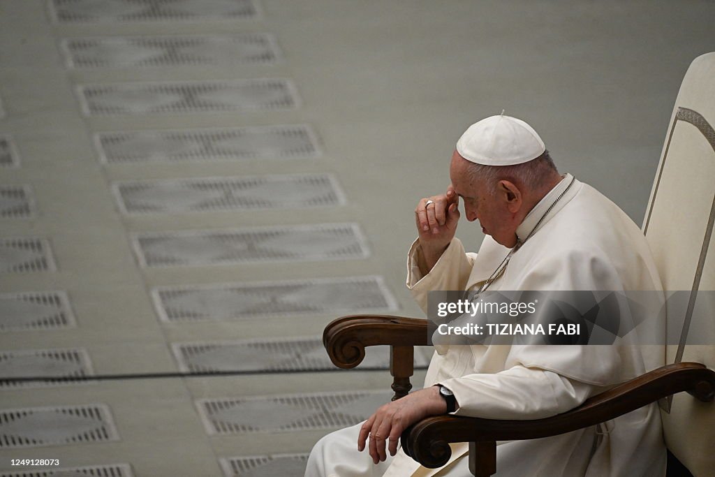 VATICAN-RELIGION-POPE-AUDIENCE
