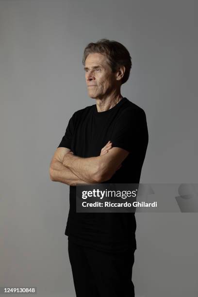 Actor Willem Dafoe poses for a portrait at the 79th Venice Film Festival on September 6, 2022 in Venice, Italy.