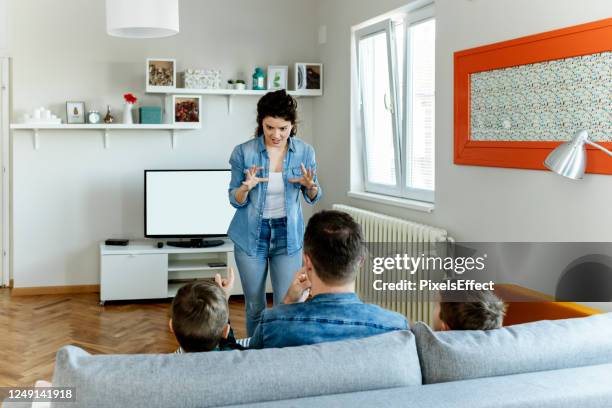 playing charades together - mime stock pictures, royalty-free photos & images