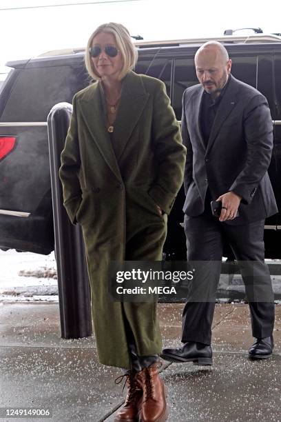 Gwyneth Paltrow is seen arriving at court on March 23, 2023 in Park City, Utah.