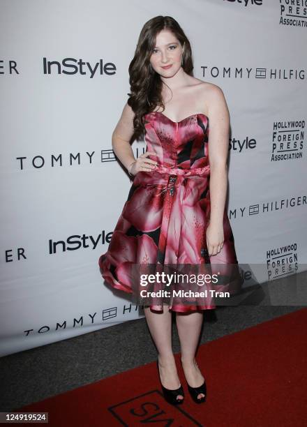 Marissa O'Donnell arrives at the InStyle and The Hollywood Foreign Press Association's party during the 2011 Toronto International Film Festival held...