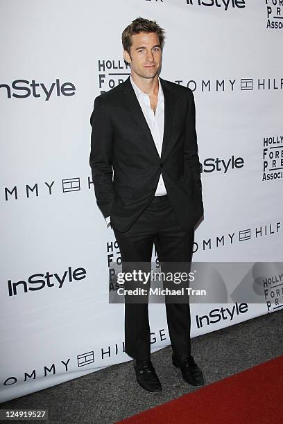 Scott Speedman arrives at the InStyle and The Hollywood Foreign Press Association's party during the 2011 Toronto International Film Festival held at...
