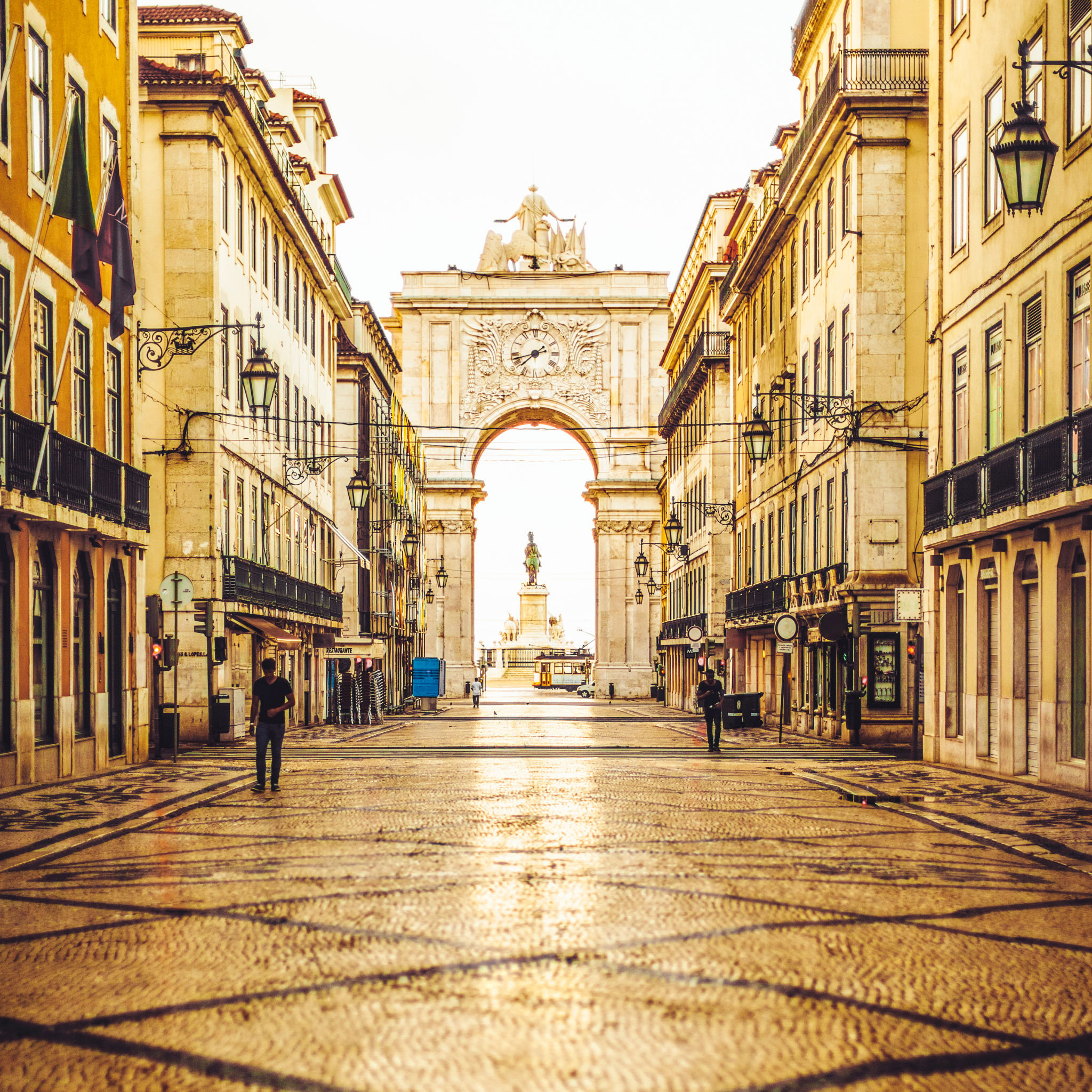 lisbon street view