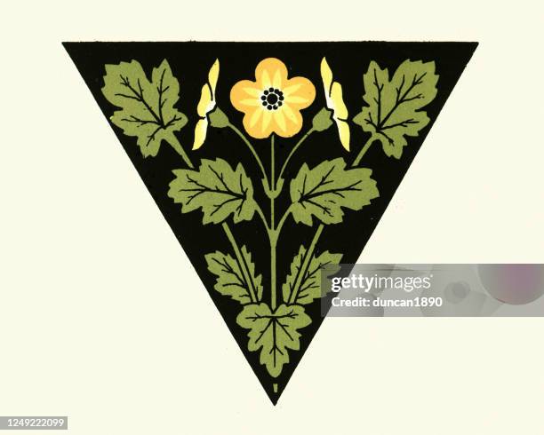 Triangular Flower Pattern Triangle Flower Photos and Premium High Res Pictures - Getty Images