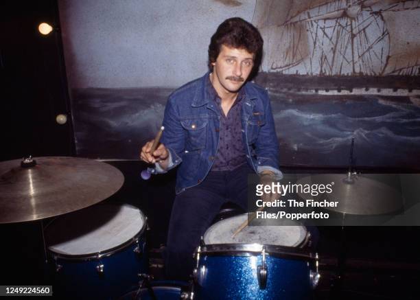 Beatles' original drummer Pete Best, circa 1979.