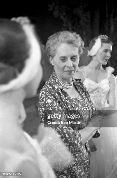 Dame Ninette De Valois , Director of the Royal Ballet, 1960.