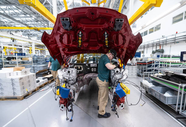 GBR: Inside Aston Martin Lagonda Global Holdings Plc's DBX Sport Utility Vehicle Manufacturing Plant