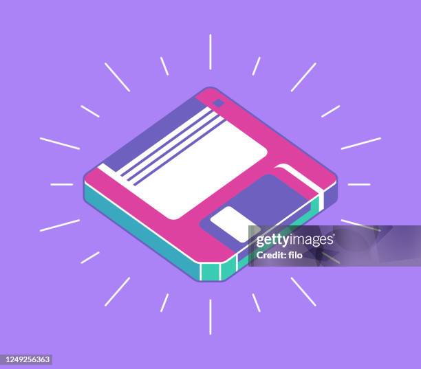 saving files diskette - floppy disk stock illustrations