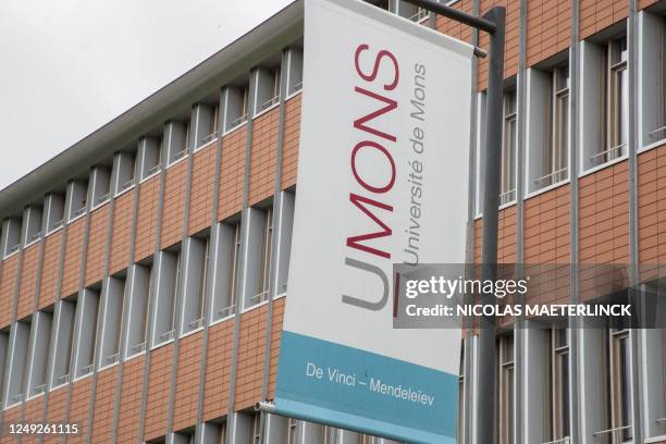 Illustration picture shows the Umons University, in Mons, Friday 24 March 2023. The government of the Wallonia-Brussels Federation has been under...