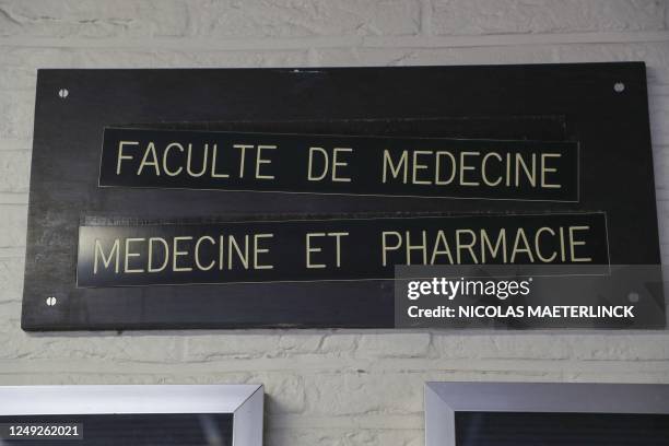 Illustration picture shows the faculty of Medecine and Pharmacy of the Umons, in Mons, Friday 24 March 2023. The government of the Wallonia-Brussels...
