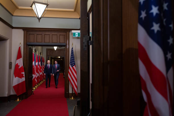 CAN: US President Joe Biden Meets With Canada Prime Minister Justin Trudeau