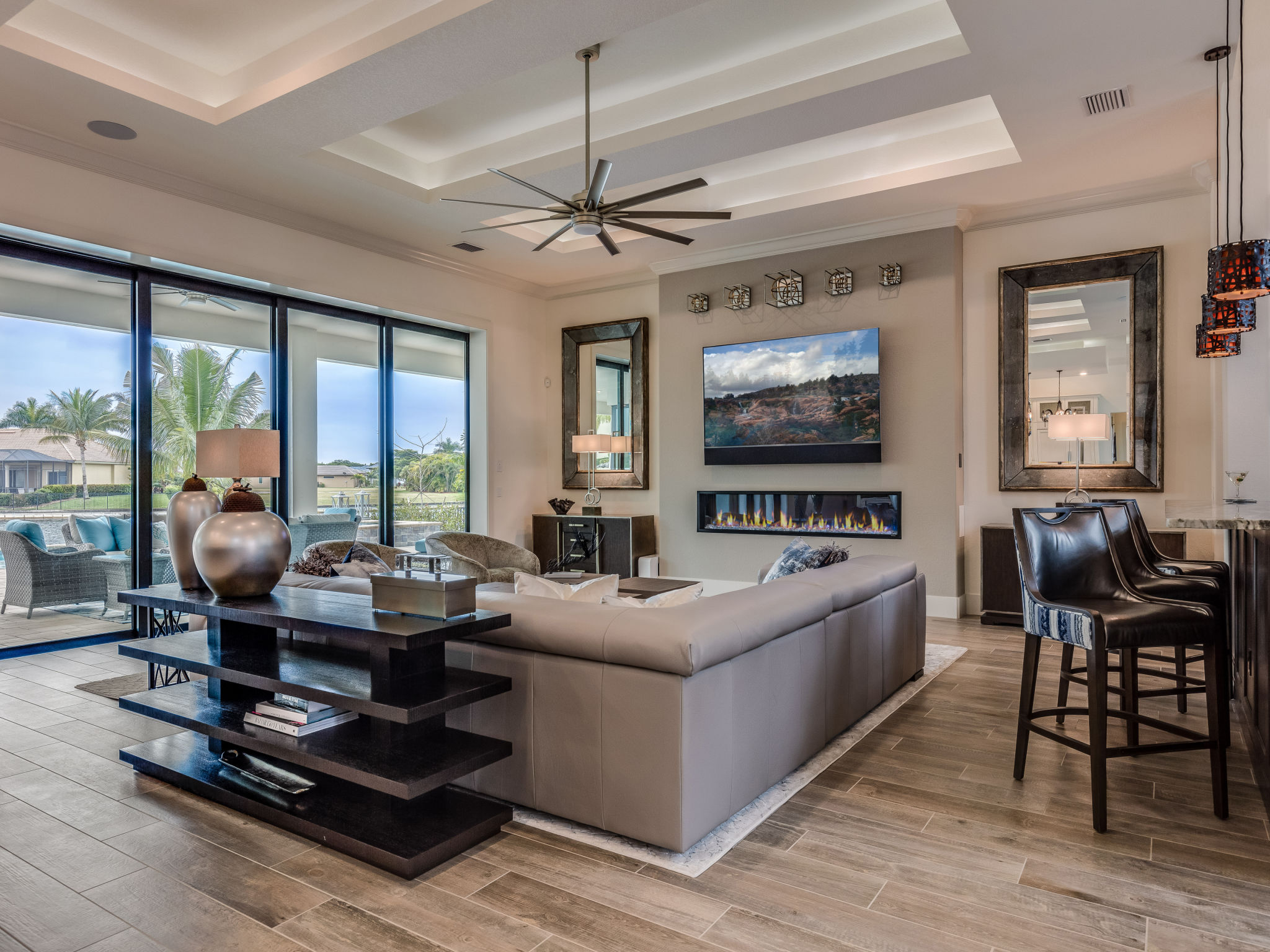 ceiling fans living room