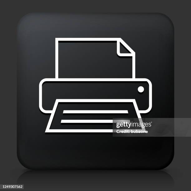 computer printer icon - printer printing stock illustrations