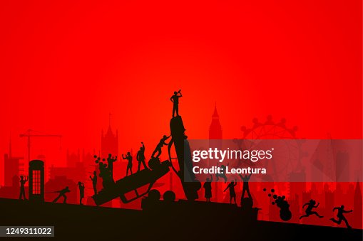 London Riots Font London Riot High-Res Vector Graphic - Getty Images