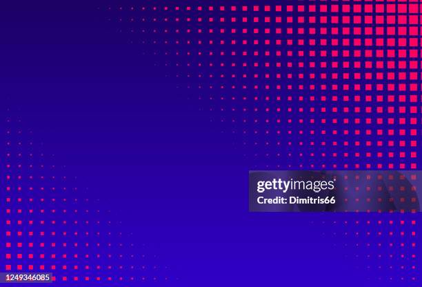 abstract technology background - halftone dot pattern stock illustrations