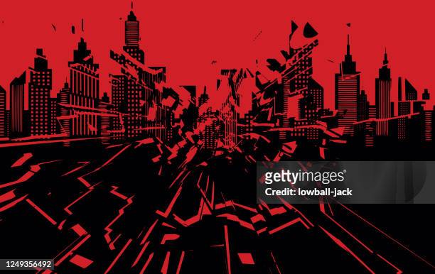 明尼阿波利斯剪影天際線。破碎的美國城市。黑人的命也是命。向量庫存圖 - 反叛 幅插畫檔、美工圖案、卡通及圖標
