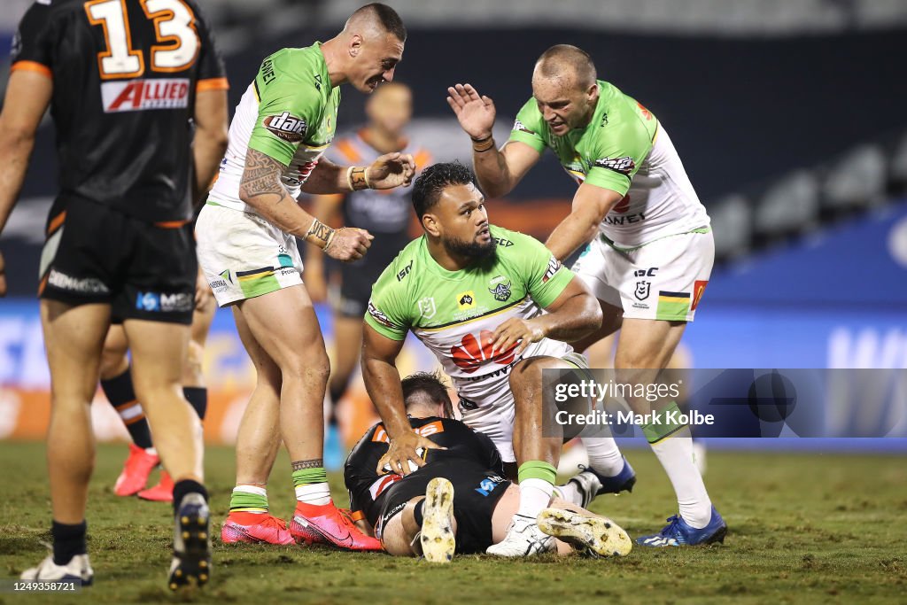 NRL Rd 5 - Tigers v Raiders