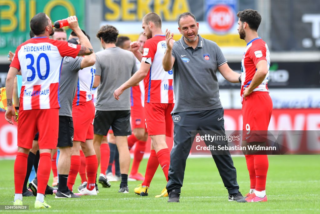 1. FC Heidenheim 1846 v SSV Jahn Regensburg - Second Bundesliga