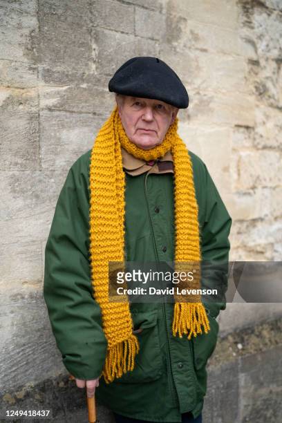 Michael Morpurgo, author and former Childrens Laureate, during the 2023 Oxford Literary Festival on March 25, 2023 in Oxford, England.