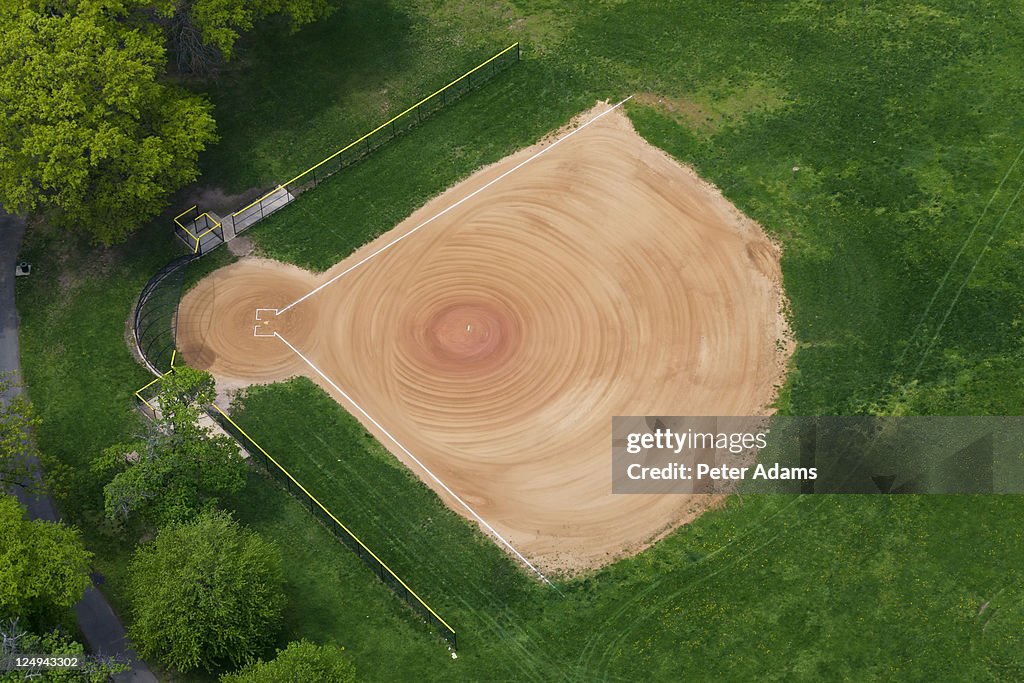 Baseball Diamond, New York, USA