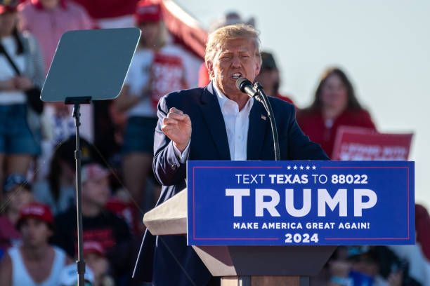 TX: Former President Trump Holds First 2024 Campaign Rally
