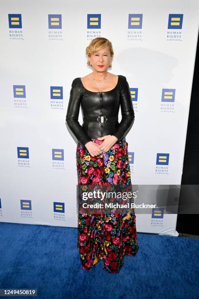Yeardley Smith at the 2023 Human Rights Campaign Los Angeles Dinner held at the JW Marriott L.A. Live on March 25, 2023 in Los Angeles, California.