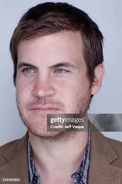 Director Jamie Linden of "Ten Year" poses during the 2011 Toronto International Film Festival at Guess Portrait Studio on September 13, 2011 in...