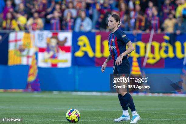 Mapi Leon of FC Barcelona during the Liga F match between FC... News ...