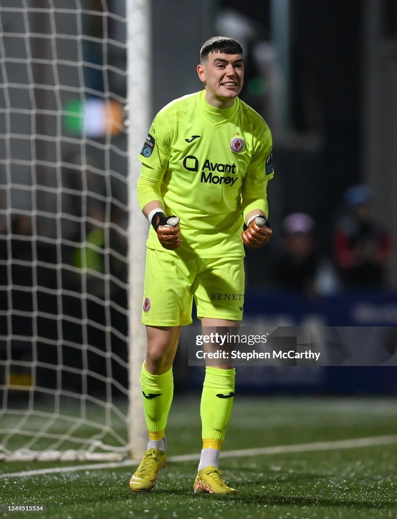 Derry , United Kingdom - 17 March 2023; Sligo Rovers goalkeeper Luke ...