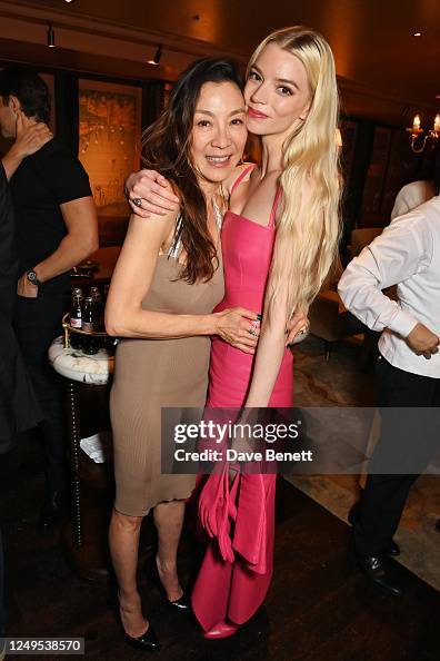 Michelle Yeoh and Anya Taylor-Joy attend Michelle Yeoh's Oscar... News