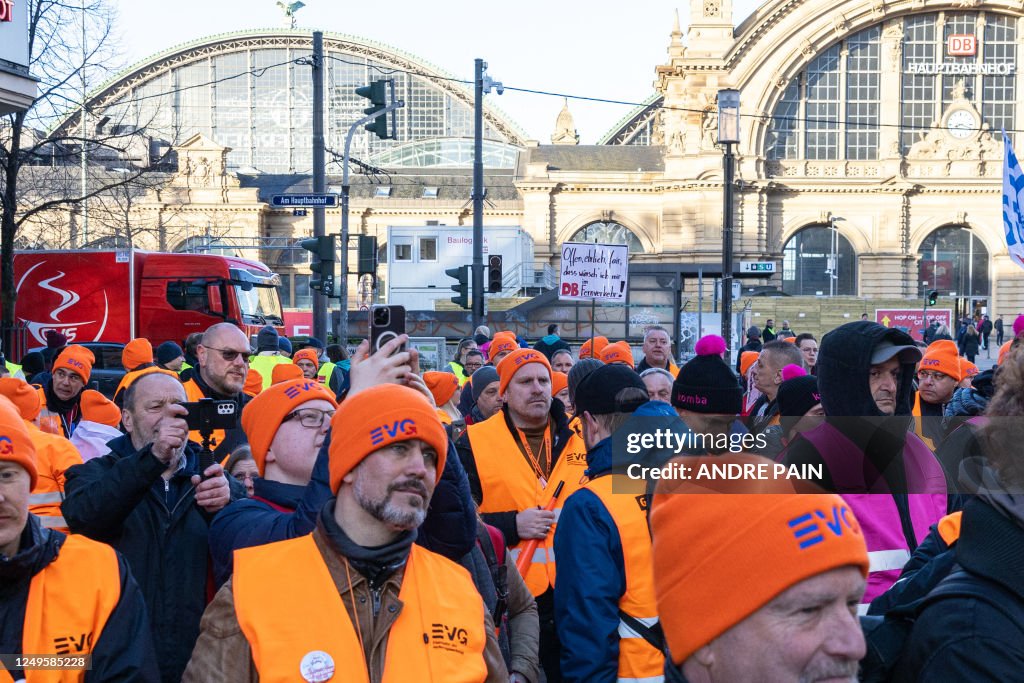 GERMANY-STRIKE-ECONOMY-TRANSPORT