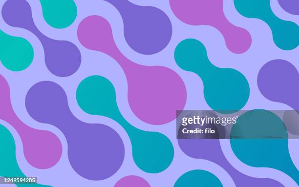 abstract blob background - magenta stock illustrations