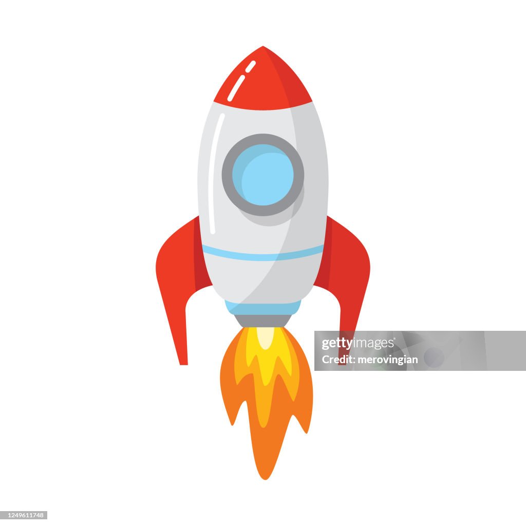 Rocket Space Ship Launch High-Res Vector Graphic - Getty Images